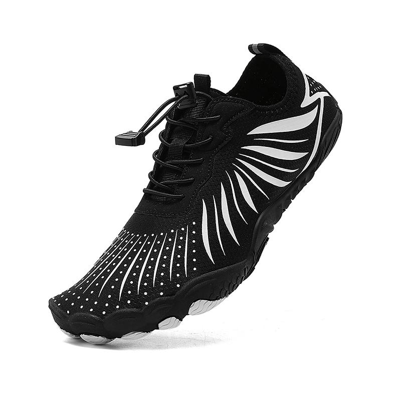 

Mens Hiking Water Shoes Upstream Wading Lightweight Fishing Outdoor Water Skiing Sneakers Beach Swimming Barefoot Surfing Shoes 35 чёрный