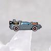 Unique Cartoon Car Design Alloy Brooch Pin Decorative Accessory For Bags And Apparel