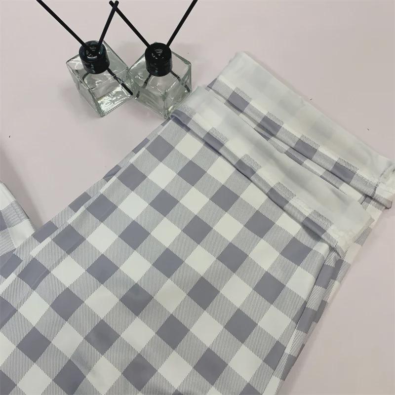 Karierte Pyjamahose im koreanischen Stil für Damen – lockere, lässige, luftige Hose für drinnen und draußen