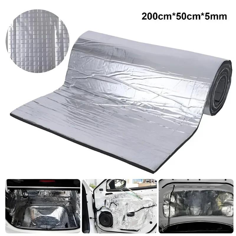 Insulation Thickness Car Sound Mat Proofing Deadener Heat Noise Deadening Mat Hood Closed Cell Foam Waterproof Fire
