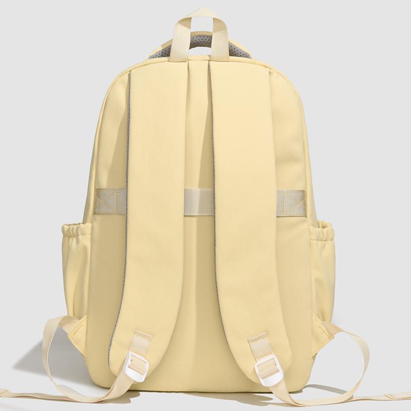 College Style Student Schoolbag Color Block Women's Lightweight Large Capacity Backpack