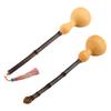 Gourd Ladle, Watering Ladle for Tea Ceremony, Violet Bamboo Handle Practical Long Handle Water Dipper, Water Bailer Tea Spoon