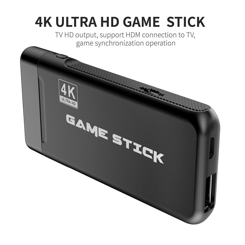 64G 10000 Games Portable 4K TV Video Game Console With 2\.4G Wireless Controller Support CPS PS1 Retro Game Console