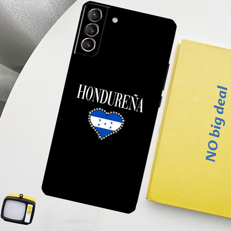 Honduras Flagge Handyhülle Für Samsung Galaxy S25 Ultra S20 S21 S22 S23 Plus S24 Ultra S9 S10 S25 FE Hülle
