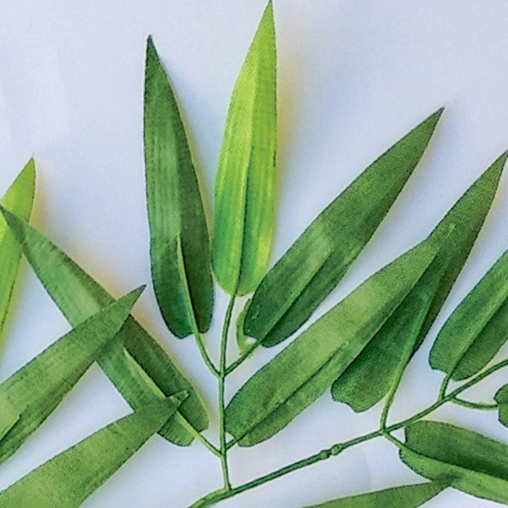 20pcs/lot Durable Simulation Home Decorations Bamboo Leaf Branches Plant Leaves Silk Cloth