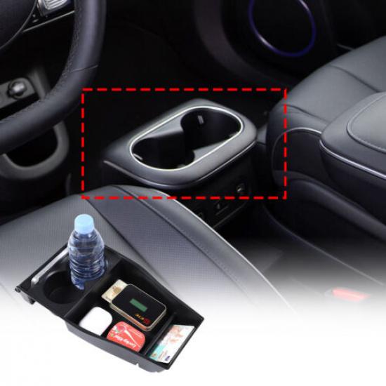 Black Organizer Tray Center Console Box for Hyundai IONIQ 5 -