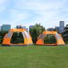 Hexagonal Double-Layer Camping Tent: Quick-Open, Portable, Windproof & Waterproof