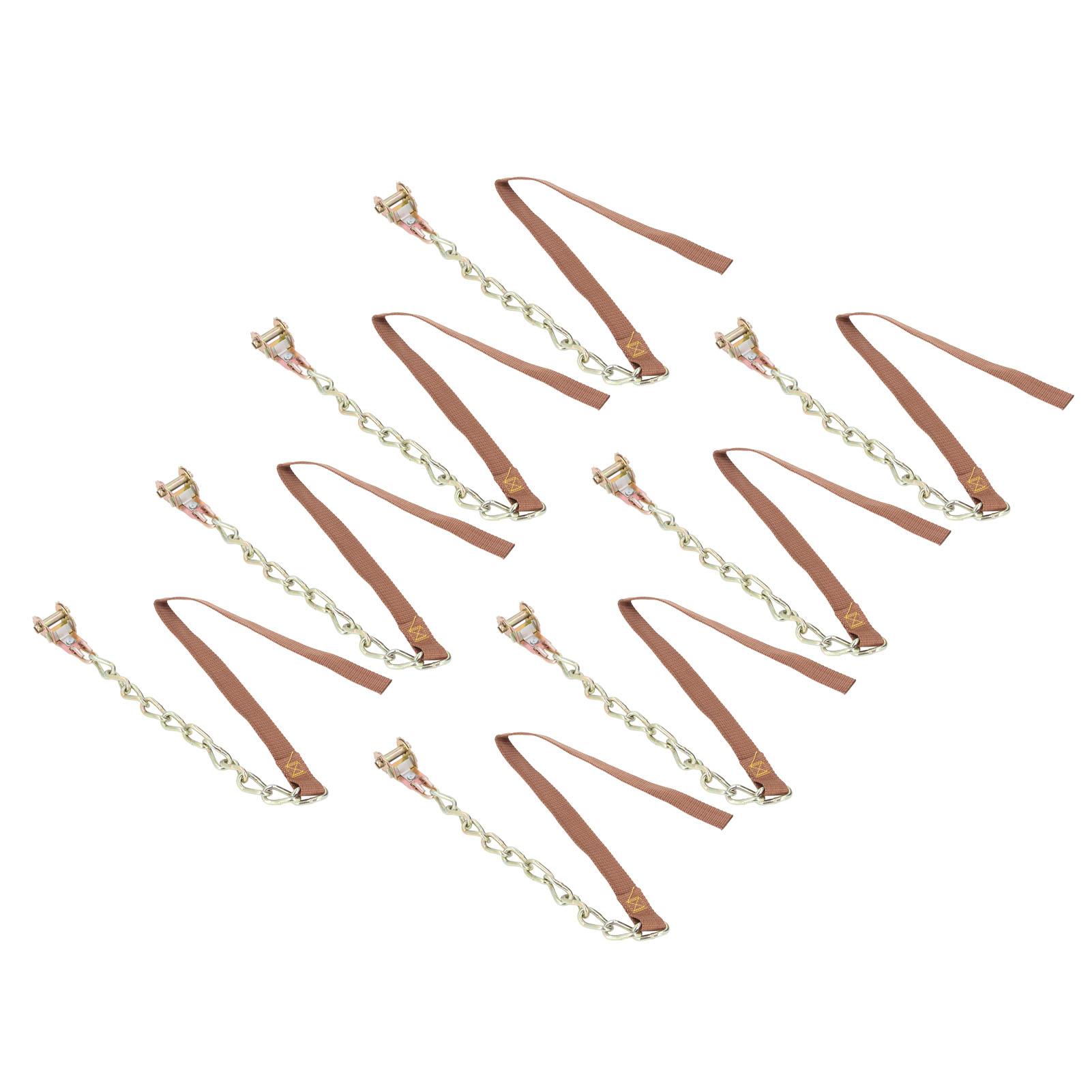 

8 шт. Цепи противоскольжения для снега Стальной сплав Утолщенные Универсальные для легкового автомобиля внедорожника пикапа от 165 до