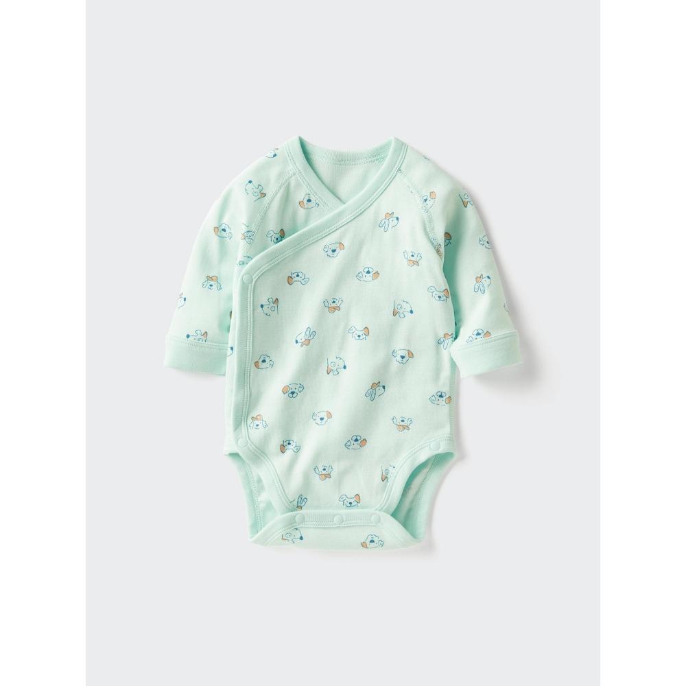 Uniqlo Bn Bodysuit  Long Sleeve Print  60cm