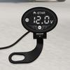 LED Digital Display Voltmeter DC 9V to 24V Voltage Panel Meter for Motorcycle Accessories Waterproof Voltmeter Gauge