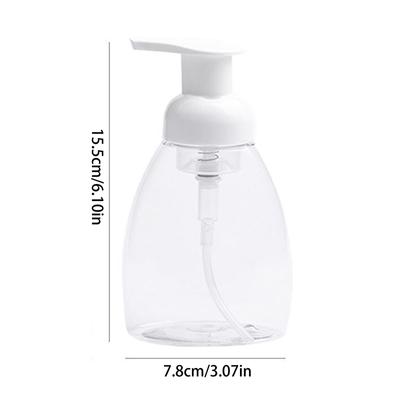 250 ml Plastic Fles Schuimpomp Fles Schoonmaakfles Handdesinfectiemiddel Shampoo Dispenser Zeepvloeistof Fles