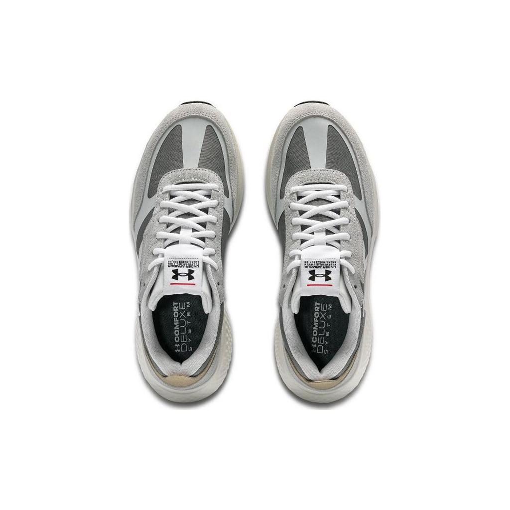 Under Armour Decoy Lux Breathable Low-Top Running Shoes Men sneaker Gray 3028612-103