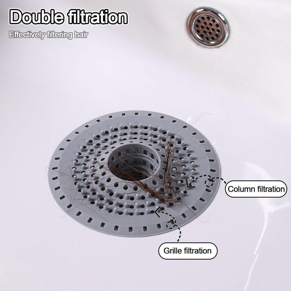 Anti-blocking Sink Strainer Round Shape Waste Catcher  Kitchen Bathroom Accessories