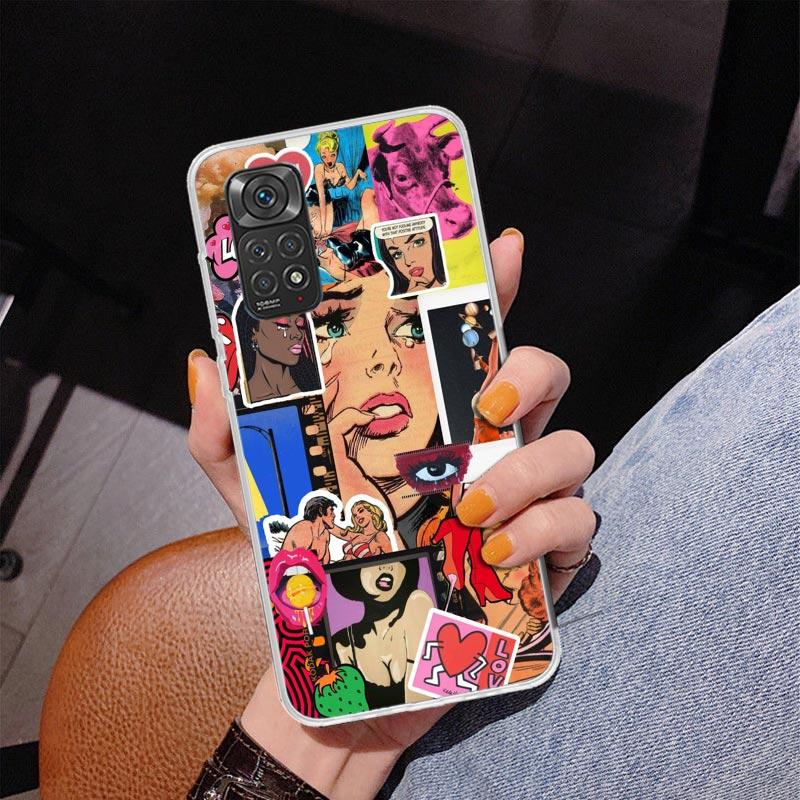 Brokenhearted Anime Girl Phnoe Case for Phnoe Case for Xiaomi Redmi Note 15 14 14S 13 Pro Plus 12 12S 11S 11E 10S 10 11T 5G Uniq