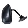 2X F1 Style Carbon Fiber Racing Car Door Side Mirror Blue Lens With Accessories