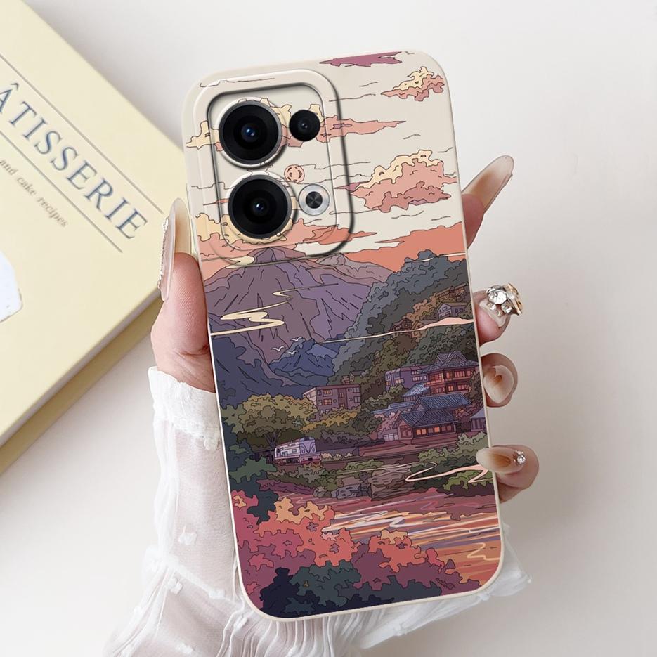 For Oppo Reno 13 Pro 5G Case CPH2697 Unique Fashion Cartoon Cover Soft Silicone Phone Case For Oppo Reno13 Pro Reno 13 5G Fundas