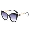  New Vintage Female Cat Eye Sunglasses For Women Men Fashion Oversized Framle Sun Glasses Gradient Shades UV400 Eyewear