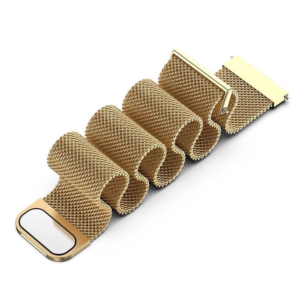 18MM Metal Watch Strap Breathable Milanese Smartwatch Mesh Band Replacement