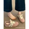 Pink Women's Shoes 2 New Spring and Autumn Flat-bottomed Versatile Sports and Leisure Board Shoes