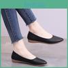 Korean Seasons New Four Popular Shallow Mouth Dress Shoes For Women Soft Bottom Womens Wedges Low Heels Pumps Flat Shoes