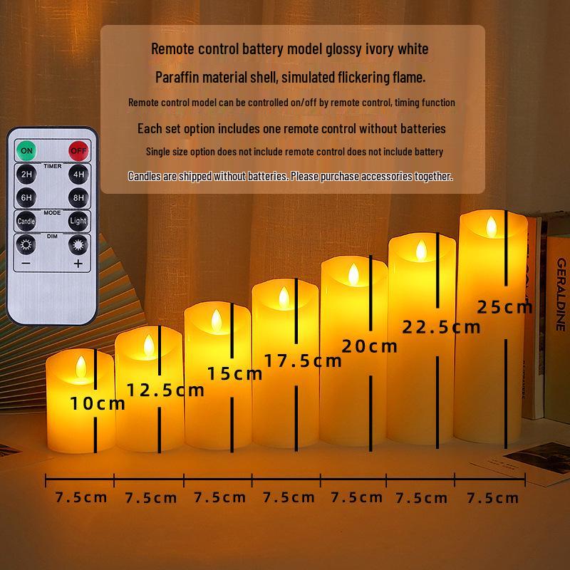 Romantic Wedding & Valentine's Day LED Candle Lights for Concerts & Photography