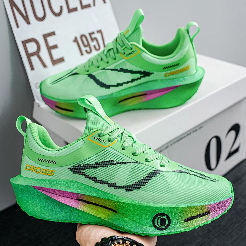Feidian C real explosive soft sole rebound casual sports shoes carbon plate training shoes shock absorption technology running tide shoes