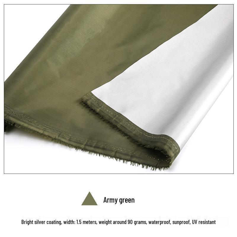 Silver-Coated Waterproof Polyester Car Cover: Dustproof, Sunshade & Rainproof Fabric
