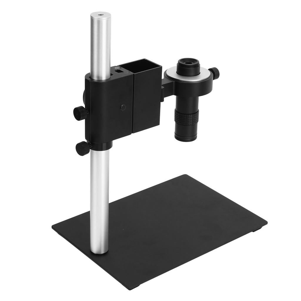 Industrial Microscope Kit Set Electronic Lens Holder 130X Monocular HD Imaging with C Interface