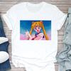 Trendy Sailor Moon Print T-Shirt