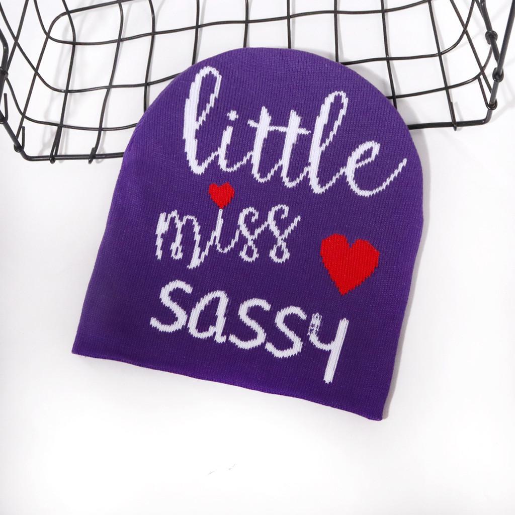 Knit Simple Letter Hat With Thermal Function For Daily Use Supplies Decoration