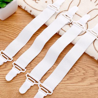Bed Sheet Fixing Clip Bed Sheet Non-slip Fixing Buckle Multi-functional Adjustment Bed Sheet Fixing Device 4 Sets