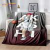 Kuroko's Basketball Anime Cartoon Soft Plush Blanket,Flannel Blanket Throw Blanket for Living Room Bedroom Bed Sofa Picnic Cove