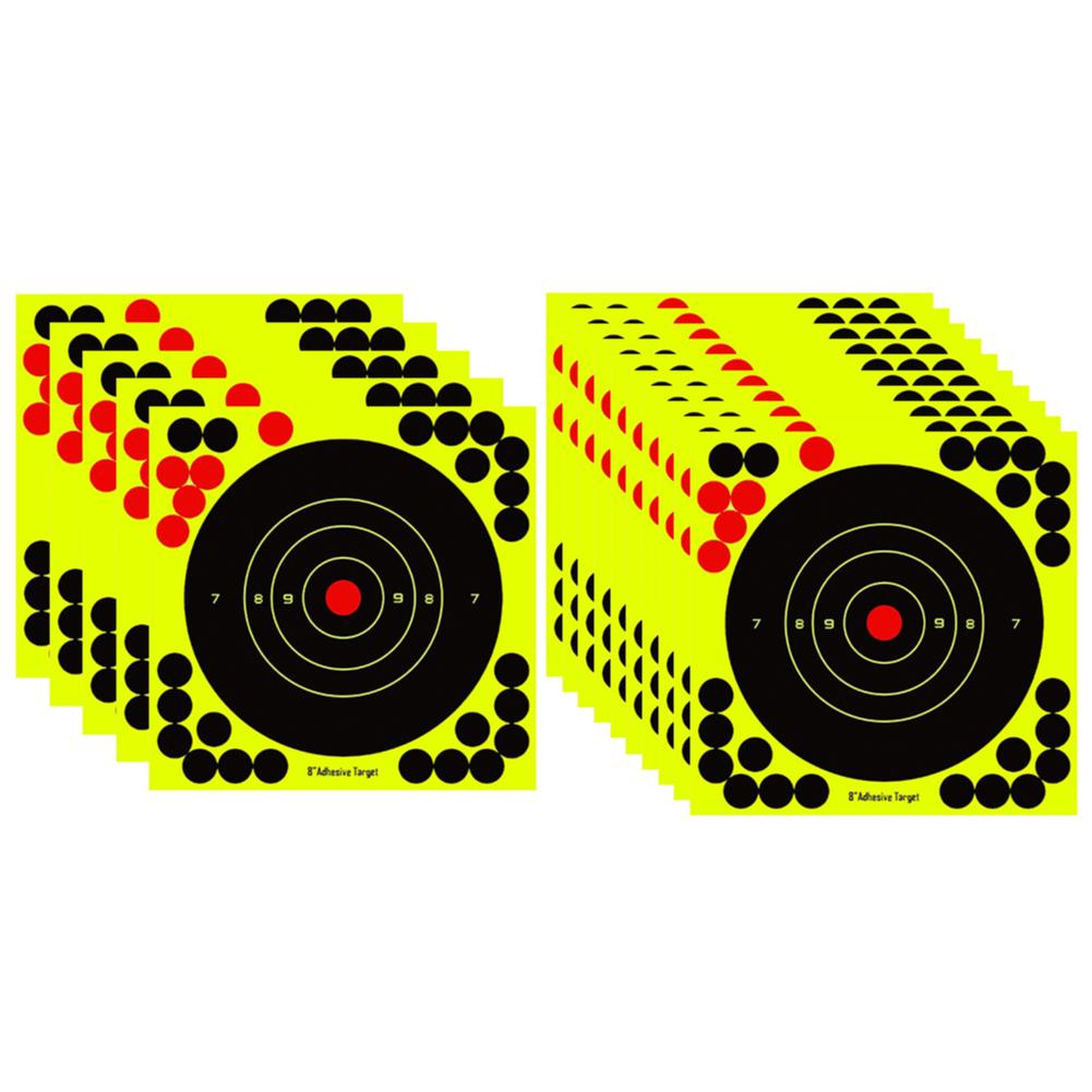 

10-50Pcs Round Target Pasters Shooting Stickers 8 inch Self Adhesive Stickers Shooting and Hunting Target Dots Sticker