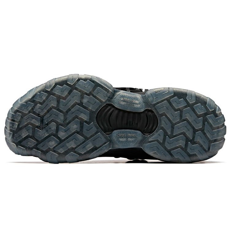 Anta Badass Cement Nemesis Synthetic Leather Shock Absorbing Non-Slip Wear-Resistant Low-Top Retro Basketball Shoes Men Sneaker Black 91931101-3