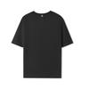 Skechers Sports Lifestyle Series Round Neck Pullover Comfortable Short Sleeve T-Shirt Women Tops Deep-Night-Black L225W044-03B6