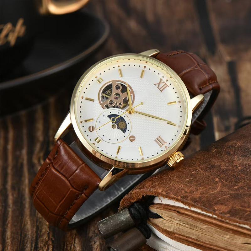 Herrenuhr, Vollautomatische Mechanische Uhr, Herrenuhr, Wasserdichtes Armband Tourbillon Uhr