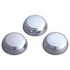 SEIWA Exterior License Plate Bolt Pack of K272 Protectors, Chrome, 3,