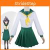 Magical Girl Cosplay Costume Shion Mutina Jk Uniform Ice Linen Spring 2024 Anime School Uniform