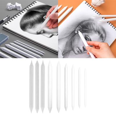3/9Pcs Artist Paper Blending Stump and Tortillion Art Blenders for Student Artist Sketching Drawing Artists Sketch Tool