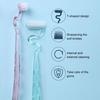 Yousheng Toothbrush with Hanging Hole Design S-Shaped Vertical Brush Soft Bristles Anti-Slip Handle Toothbrush