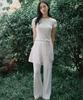 Ridge Wave Pleated Pants