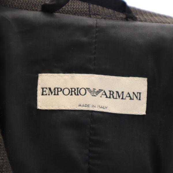 Emporio Armani made in Italy tailored jacket Brown Women Used