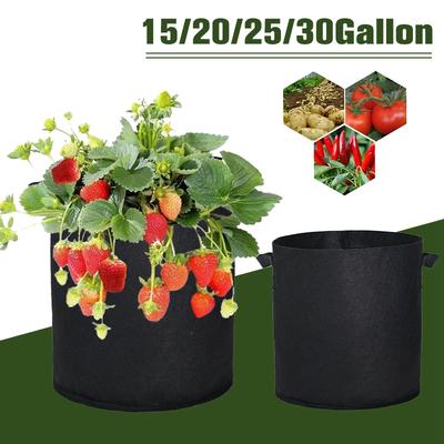 5PCS Vegetable Grow Bags Felt Planting Bag Potato Tomato Seeding Pots Flower Planting Nursery Pots Accessories