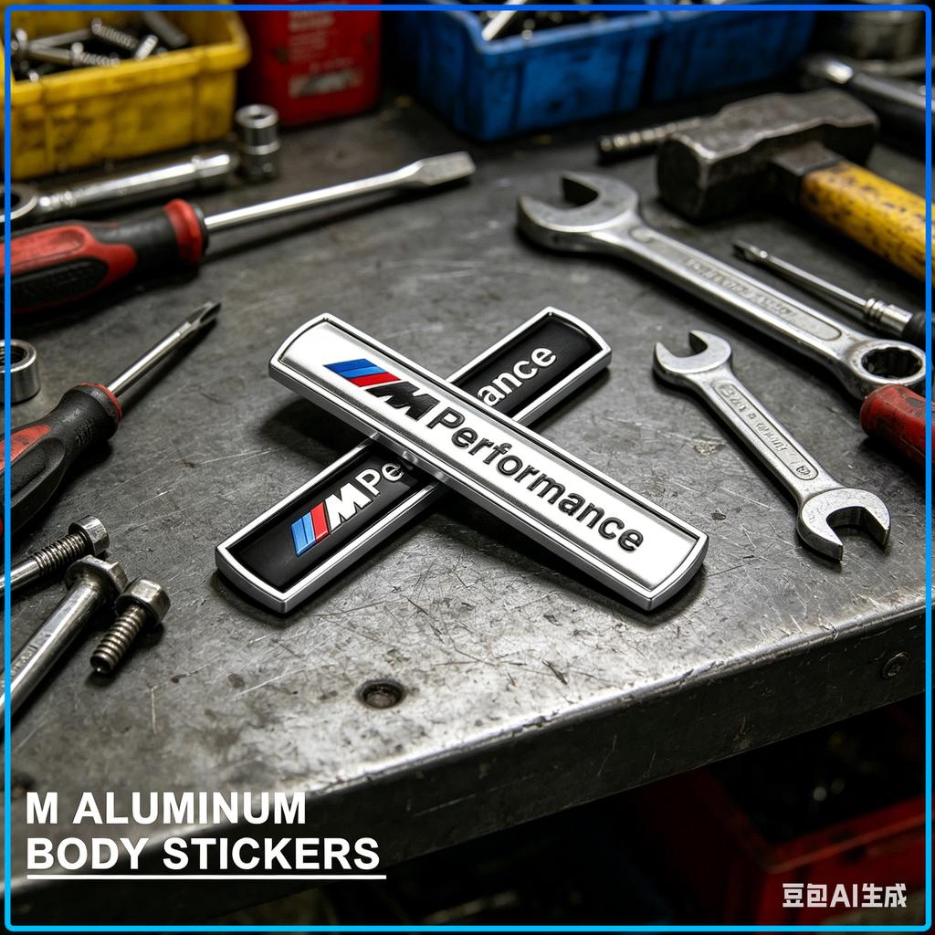 1Pcs Metal Car Body Trunk Decal Side Fender Emblem Badge Rear Boot Sticker For BMW M6 M5 M3 X1 X3 X5 E38 E39 E46 E53 E60 E61 E64 E70 E71 E85 E87