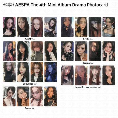 Quarto mini album drammatico Photocard Giant Smini Scene Sequence Esclusiva per il Giappone