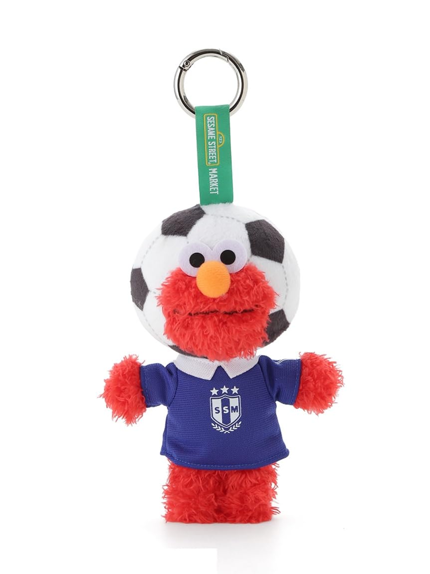 Street Soccer Plush Charm SSMULG263019 Unisex RED F [Sesame Market]