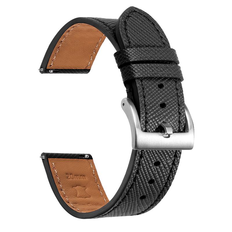 Quick Release Straps Geniune Leather Watchband 18mm 20mm 22mm Wristband for Blancpain X S-watcH Stitched Belt Accessories
