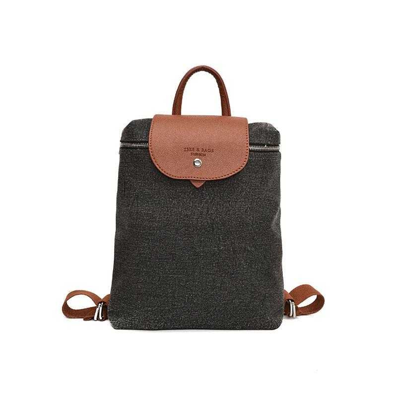 Fashion Denim Backpack Women's New Large-capacity Versatile Handbag