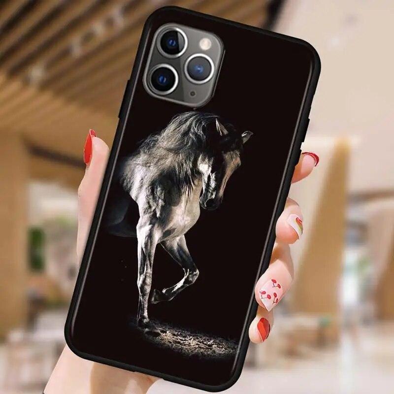 Pouzdro na telefon Running Horse pro iPhone Samsung Galaxy Redmi Xiaomi Oppo OnePlus Note SA 7 8 9 10 11 12 13 14 20 21 22 23 53 54 Pro Max Ultra TPU Soft
