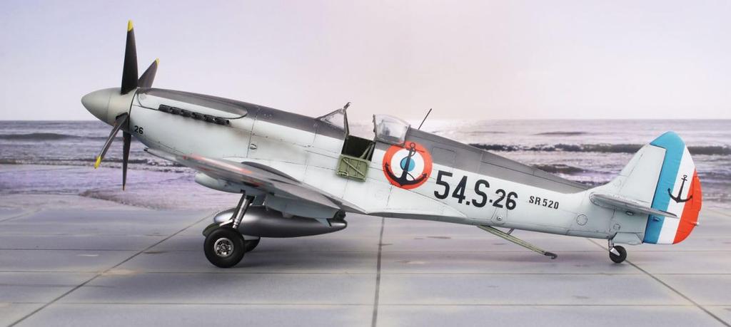 Special Hobby 1/48 French Supermarine Seafire Mk.15 Plastic Model SH48125n